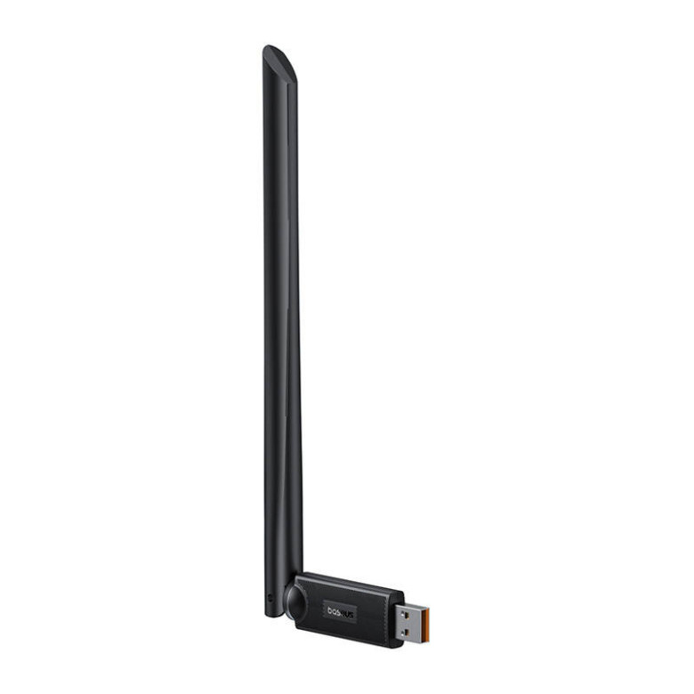 Baseus FastJoy WiFi Adapter antennával 650Mbps (fekete) Baseus FastJoy WiFi Adapter antennával 650Mbps (fekete)