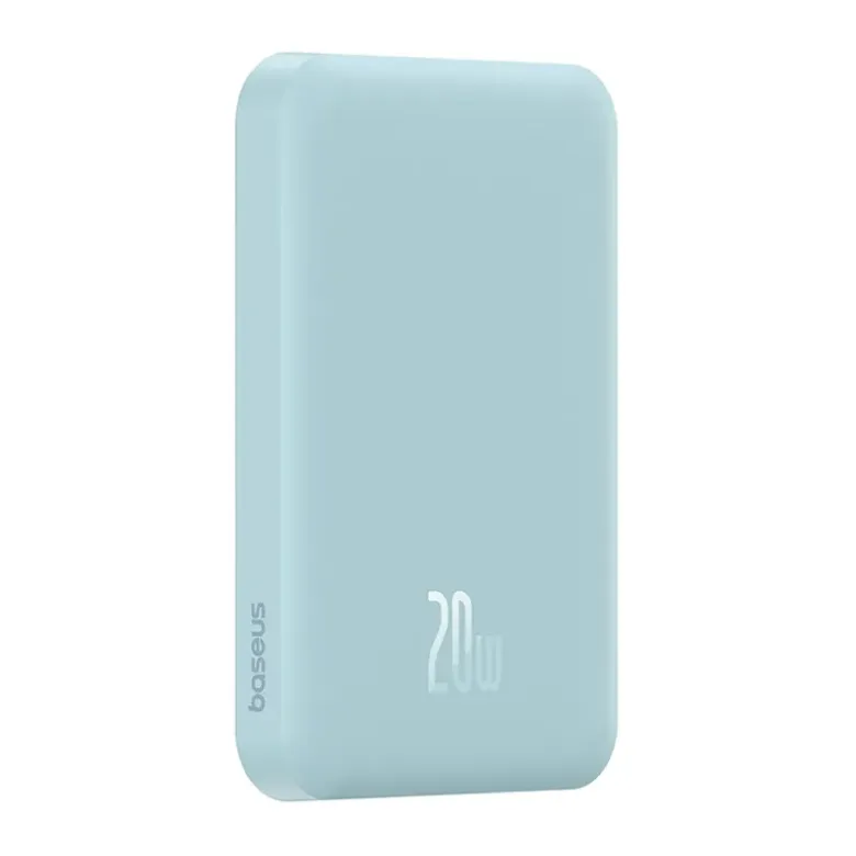 Baseus Mágneses Mini Powerbank, 5000mAh, USB-C 20W (kék) Baseus Mágneses Mini Powerbank, 5000mAh, USB-C 20W (kék)