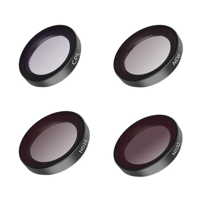 CPL/ND8/ND16/ND32 Telesin objektívszűrő készlet Insta360 GO 2/3-hoz CPL/ND8/ND16/ND32 Telesin objektívszűrő készlet Insta360 GO 2/3-hoz