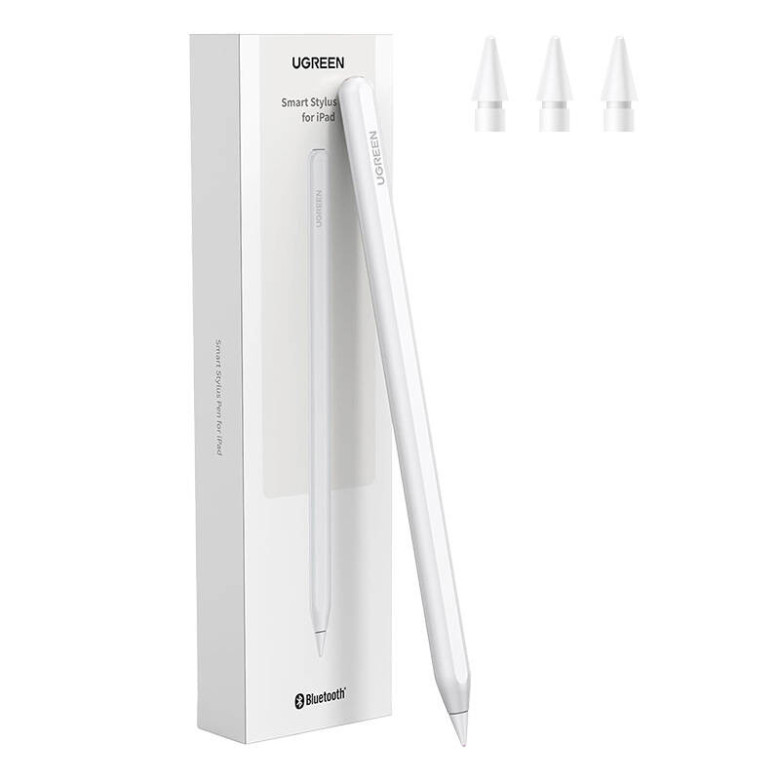 UGREEN LP653 intelligens érintőceruza Apple iPad készülékekhez (fehér)