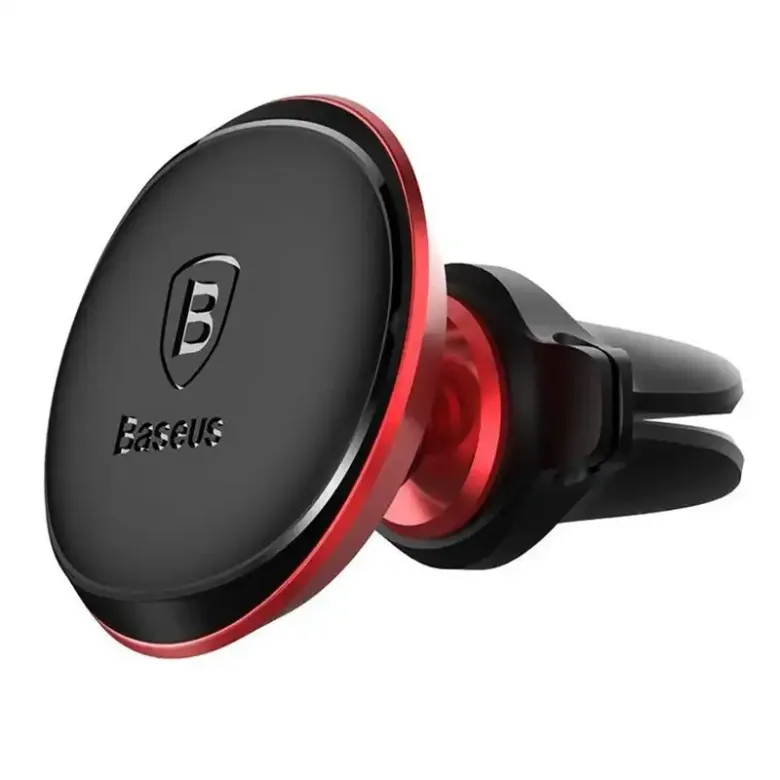 Car Mount Holder Baseus Magnetic Air Vent Red OS Car Mount Holder Baseus Magnetic Air Vent Red OS