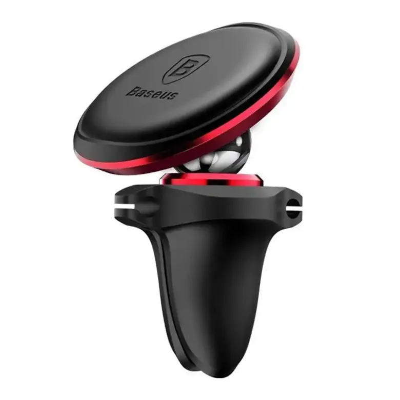 Car Mount Holder Baseus Magnetic Air Vent Red OS Car Mount Holder Baseus Magnetic Air Vent Red OS