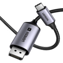 UGREEN 25158 USB C - DisplayPort kábel, 8K, 2m (fekete) UGREEN 25158 USB C - DisplayPort kábel, 8K, 2m (fekete)