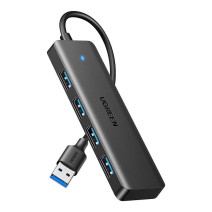 Adapter UGREEN 4in1 25851 Hub USB-A 4x USB-A-ra (fekete)