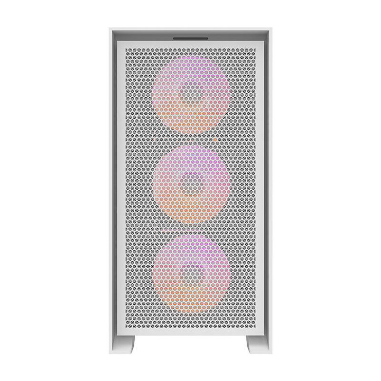 Darkflash DRX70 Mesh számítógépház + 4 RGB ventilátor (fehér)
