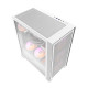 Darkflash DRX70 Mesh számítógépház + 4 RGB ventilátor (fehér)