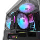 Darkflash DK352 Mesh számítógépház (fehér)