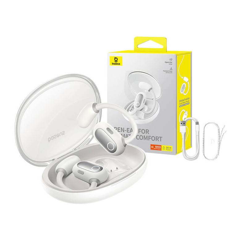 Earphones TWS Baseus Eli Sport 1, (white)