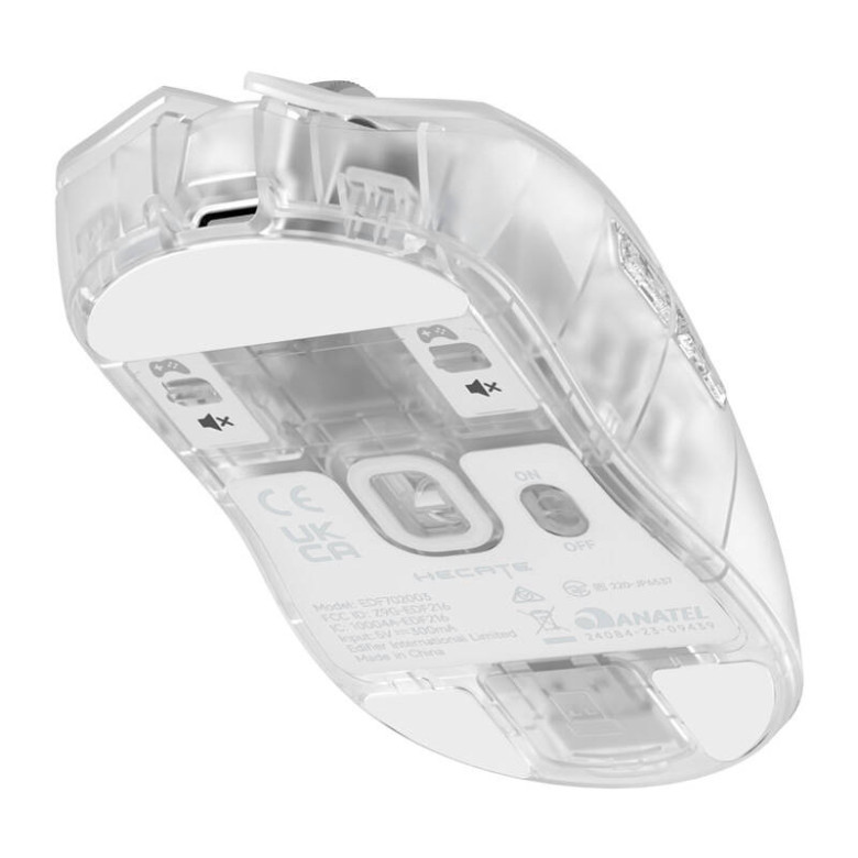 Edifier HECATE G3M PRO 26000DPI vezeték nélküli gaming egér (átlátszó) Edifier HECATE G3M PRO 26000DPI vezeték nélküli gaming egér (átlátszó)