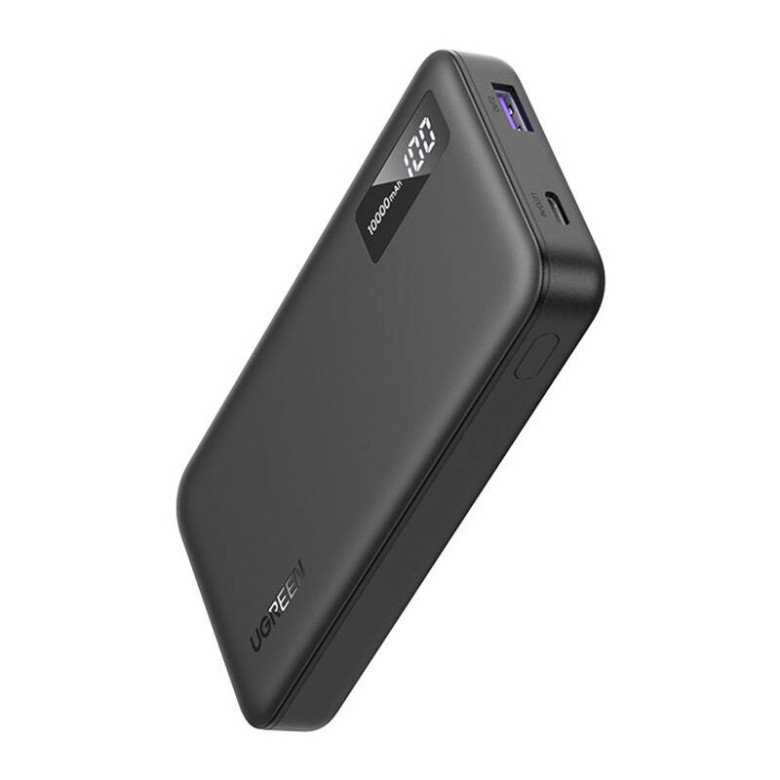 UGREEN PB311 powerbank, 10000mAh, USB + USB-C, 20W PD (fekete) UGREEN PB311 powerbank, 10000mAh, USB + USB-C, 20W PD (fekete)
