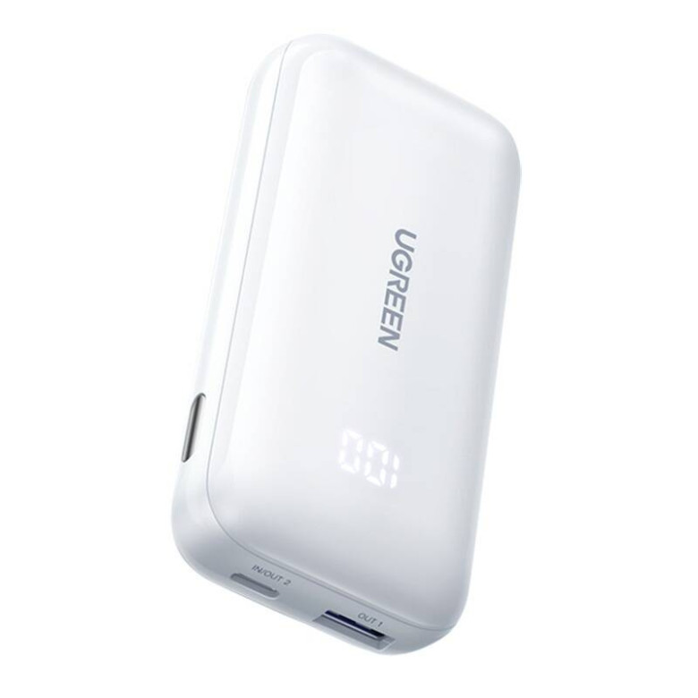 UGREEN Nexode PB501 powerbank, 10000mAh, USB + USB-C, 30W PD (fehér) UGREEN Nexode PB501 powerbank, 10000mAh, USB + USB-C, 30W PD (fehér)