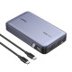 UGREEN PB720 powerbank 20000mAh, USB + 2x USB-C, 100W PD (szürke) UGREEN PB720 powerbank 20000mAh, USB + 2x USB-C, 100W PD (szürke)