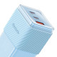 GaN 67W-os hálózati töltő Mcdodo CH-1503 2x USB-C, USB-A (kék)