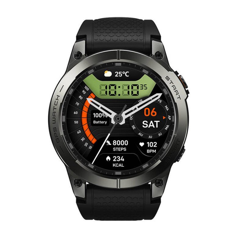 Zeblaze Stratos 3 Pro Smartwatch (fekete) Zeblaze Stratos 3 Pro Smartwatch (fekete)