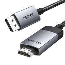 UGREEN DP119 DisplayPort-HDMI kábel, 4K 60Hz, 3m (fekete)