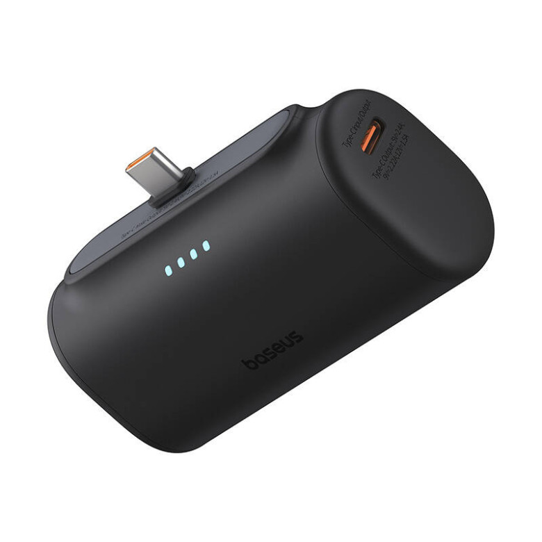 Powerbank Baseus Compact 5000mAh, 20W, USB-C (fekete)