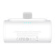 Baseus Compact powerbank, 5000mAh, 20W, USB-C (fehér) Baseus Compact powerbank, 5000mAh, 20W, USB-C (fehér)