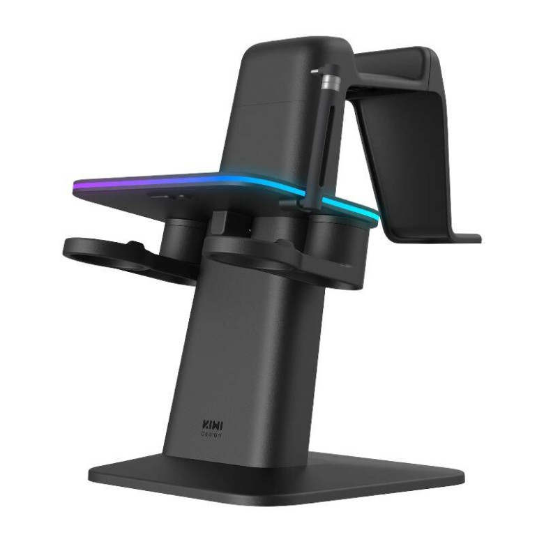 RGB Vertical Stand Meta Officially Co-Branded Kiwi Design QC03 for Meta Quest 3/Quest 2/Quest PRO Black RGB Vertical Stand Meta Officially Co-Branded Kiwi Design QC03 for Meta Quest 3/Quest 2/Quest PRO Black