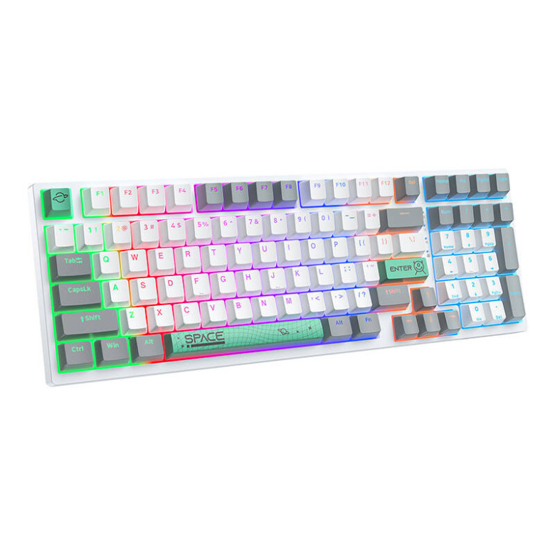 ONIKUMA G38 98 Keys USB Wired Mechanical Keyboard White ONIKUMA G38 98 Keys USB Wired Mechanical Keyboard White
