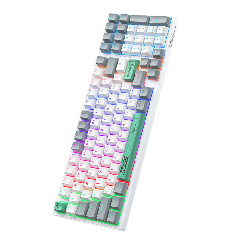 ONIKUMA G38 98 Keys USB Wired Mechanical Keyboard White ONIKUMA G38 98 Keys USB Wired Mechanical Keyboard White