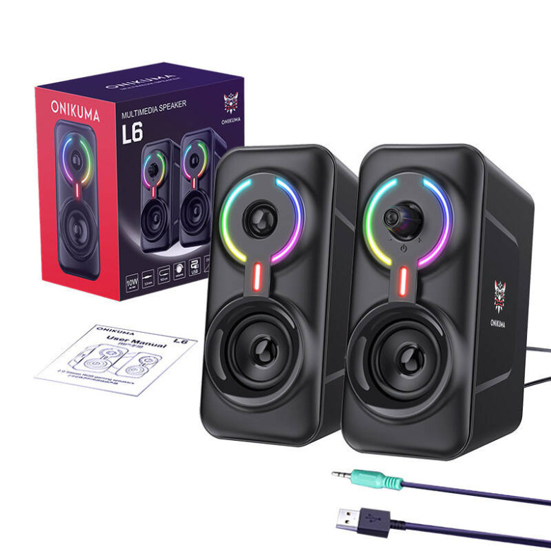 ONIKUMA L6 Multimedia Gaming Speaker with BT5.0 ONIKUMA L6 Multimedia Gaming Speaker with BT5.0