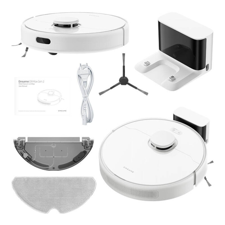 Dreame D9 Max Gen 2 robotporszívó (fehér) Dreame D9 Max Gen 2 robotporszívó (fehér)