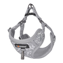 Dog set Dogness harness and leash (Light Grey) Dog set Dogness harness and leash (Light Grey)