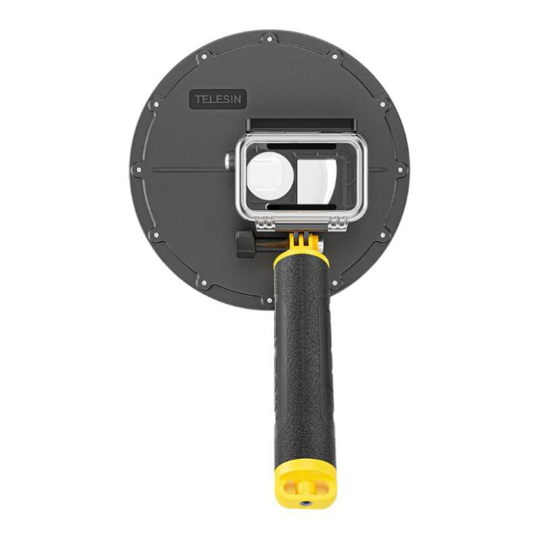 Waterpoof dome port Telesin for DJI Action 4 / 3 Waterpoof dome port Telesin for DJI Action 4 / 3
