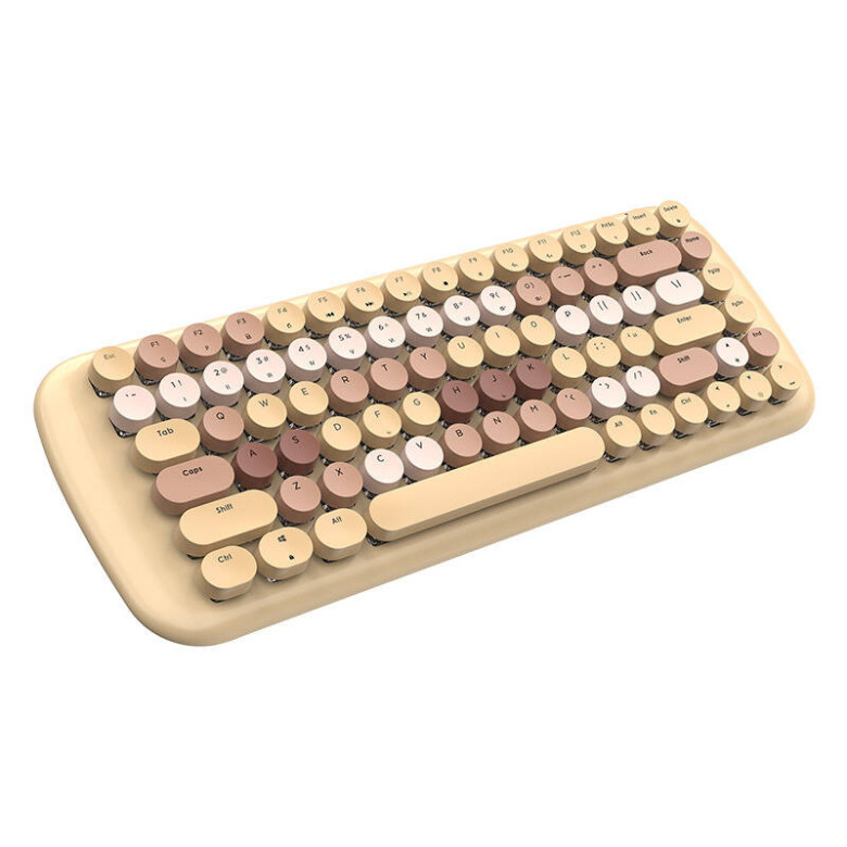 MOFII Wireless Mechanical Keyboard with Bluetooth ROMI 2.4G (Brown) MOFII Wireless Mechanical Keyboard with Bluetooth ROMI 2.4G (Brown)