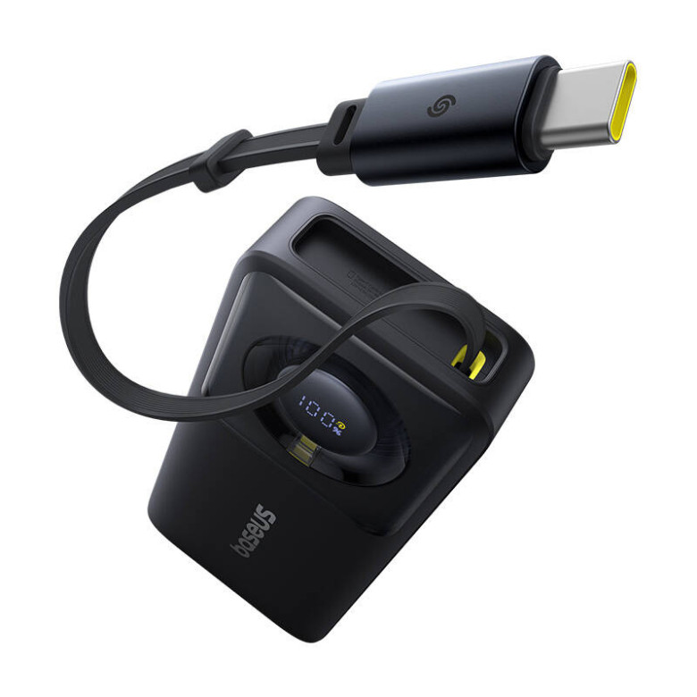 Powerbank Baseus OS Free2Pull 10000mAh 30W +cable (black) Powerbank Baseus OS Free2Pull 10000mAh 30W +cable (black)