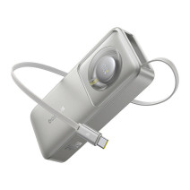 Powerbank Baseus OS Free2Pull 10000mAh 30W +cable (grey)