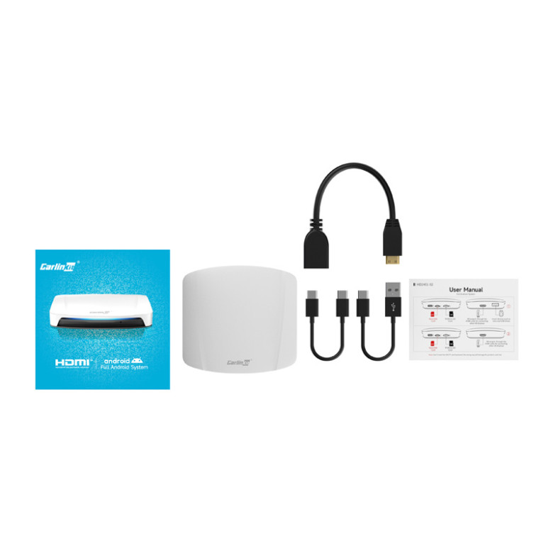 Carlinkit CPC200-Tbox UHD wireless adapter Carplay/Android (white)