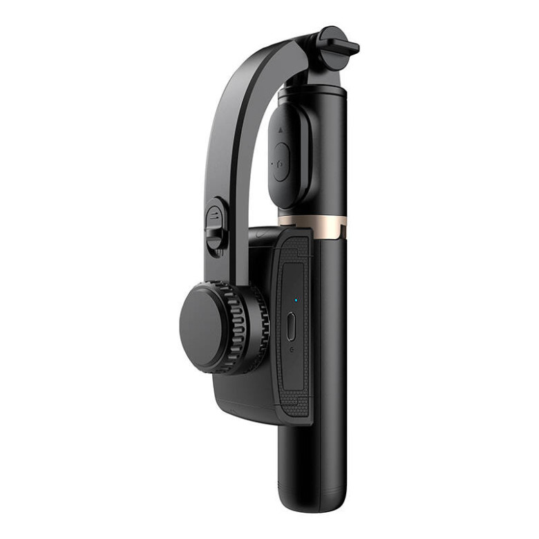 APEXEL Q08d gimbal/állvány világítással (fekete)