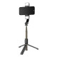 APEXEL Q08d gimbal/állvány világítással (fekete)