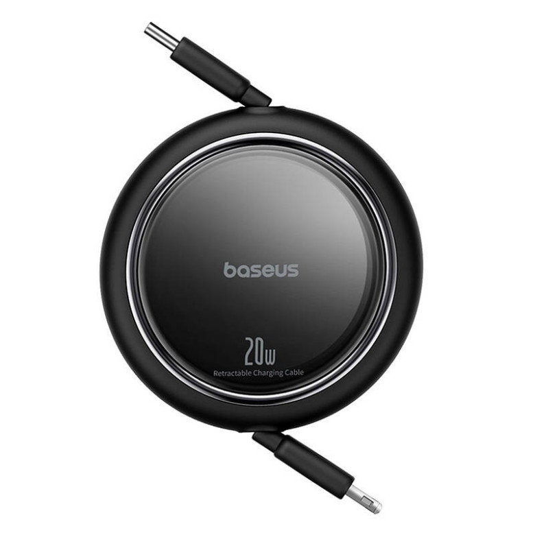 USB Cable Baseus Free2Pull USB-C to iP 20W 1m (black) USB Cable Baseus Free2Pull USB-C to iP 20W 1m (black)