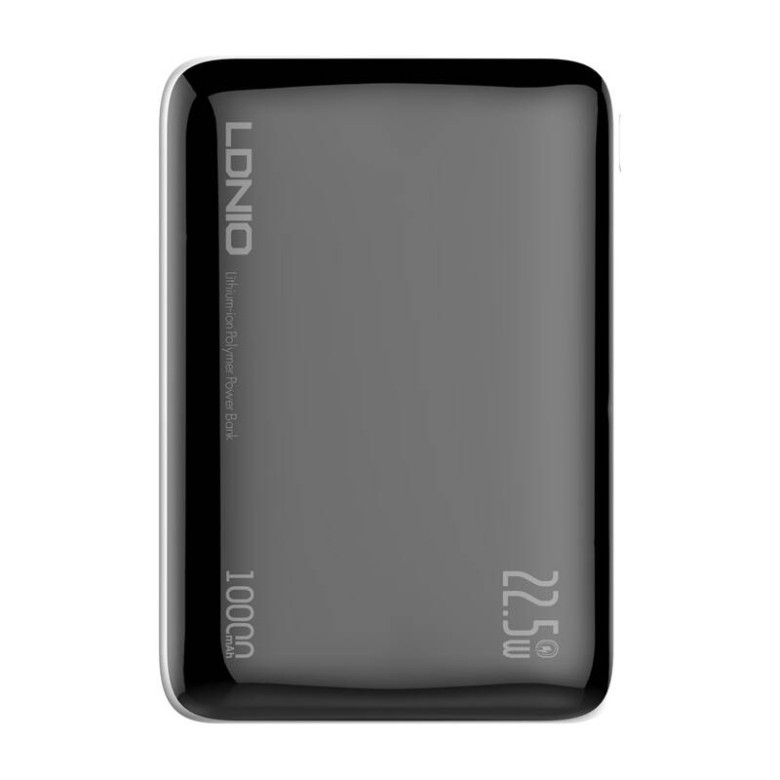 Powerbank Ldnio PQ25 22.5W 10000mAh USB-C (fekete) Powerbank Ldnio PQ25 22.5W 10000mAh USB-C (fekete)