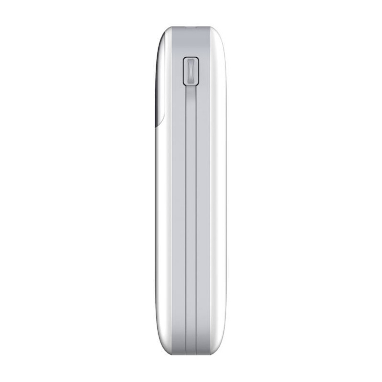 Powerbank LDNIO PQ20 22.5W 20000mAh USB-C, villám (biały)