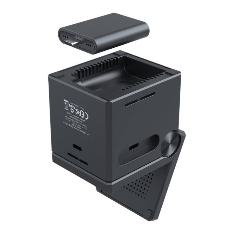 Choetech T632-F 3 az 1-ben 15W-os vezeték nélküli töltő (fekete) Choetech T632-F 3 az 1-ben 15W-os vezeték nélküli töltő (fekete)