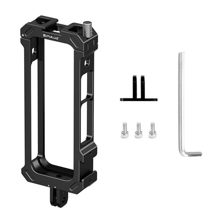 Metal protective cage PULUZ with tripod adapter for Insta360 X4 Metal protective cage PULUZ with tripod adapter for Insta360 X4
