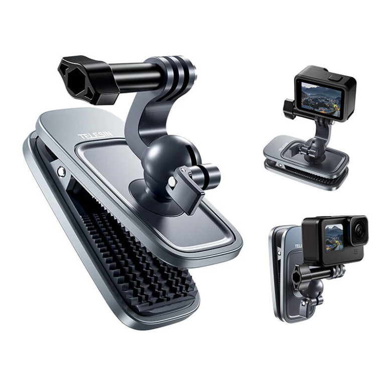 Universal Magnetic Clip TELESIN for Action Cameras Universal Magnetic Clip TELESIN for Action Cameras