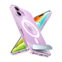 Torras phone case Pstand for iPhone 16 Plus (transparent)