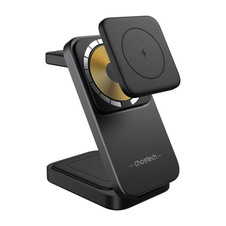 Magnetic Charger 3in1 Choetech T611 15W for iPhone series 12/13/14/15 Magnetic Charger 3in1 Choetech T611 15W for iPhone series 12/13/14/15