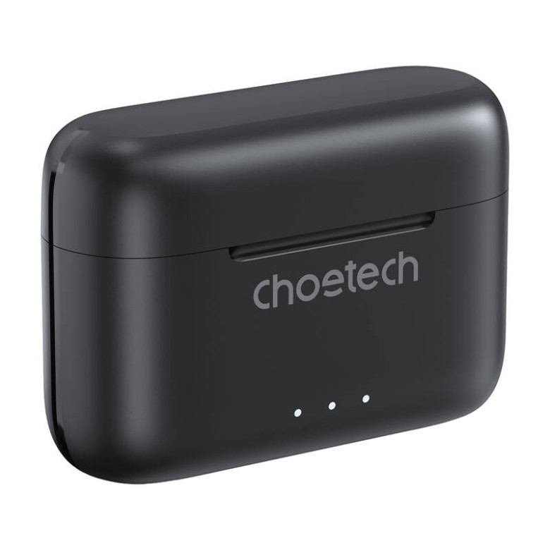 Wireless Earphones TWS Choetech BH-T15 ANC+ENC (black) Wireless Earphones TWS Choetech BH-T15 ANC+ENC (black)
