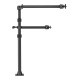 Tabletop Camera Mount with Two Auxiliary Holding Arms Neewer