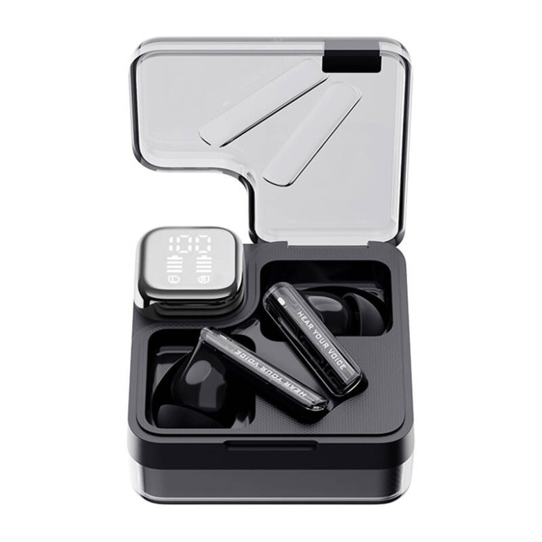 Earphones TWS QCY MeloBuds Neo T31 (black) Earphones TWS QCY MeloBuds Neo T31 (black)