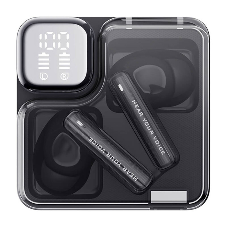 Earphones TWS QCY MeloBuds Neo T31 (black) Earphones TWS QCY MeloBuds Neo T31 (black)