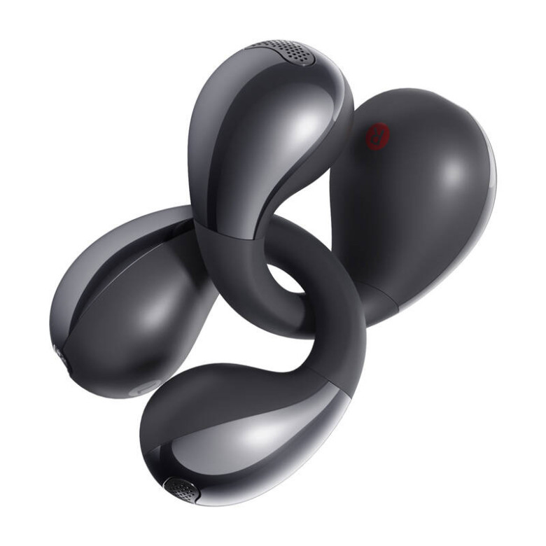 Earphones QCY Crossky Clip T33 (black) Earphones QCY Crossky Clip T33 (black)