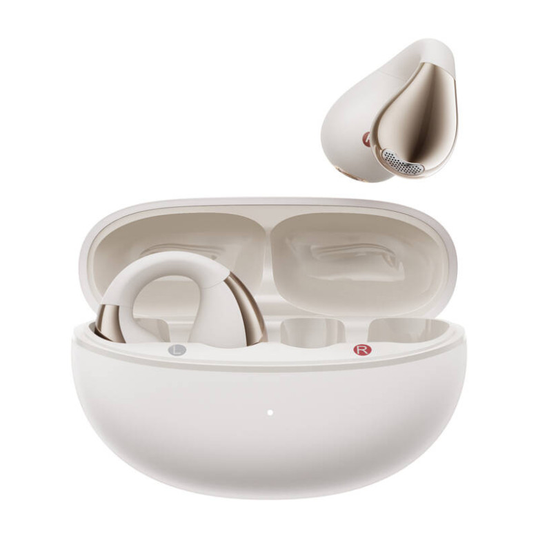 Earphones QCY Crossky Clip T33 (white) Earphones QCY Crossky Clip T33 (white)