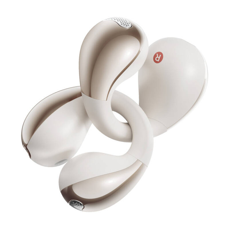 Earphones QCY Crossky Clip T33 (white) Earphones QCY Crossky Clip T33 (white)