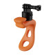 Multifunctional silicone ring mount Telesin (orange)